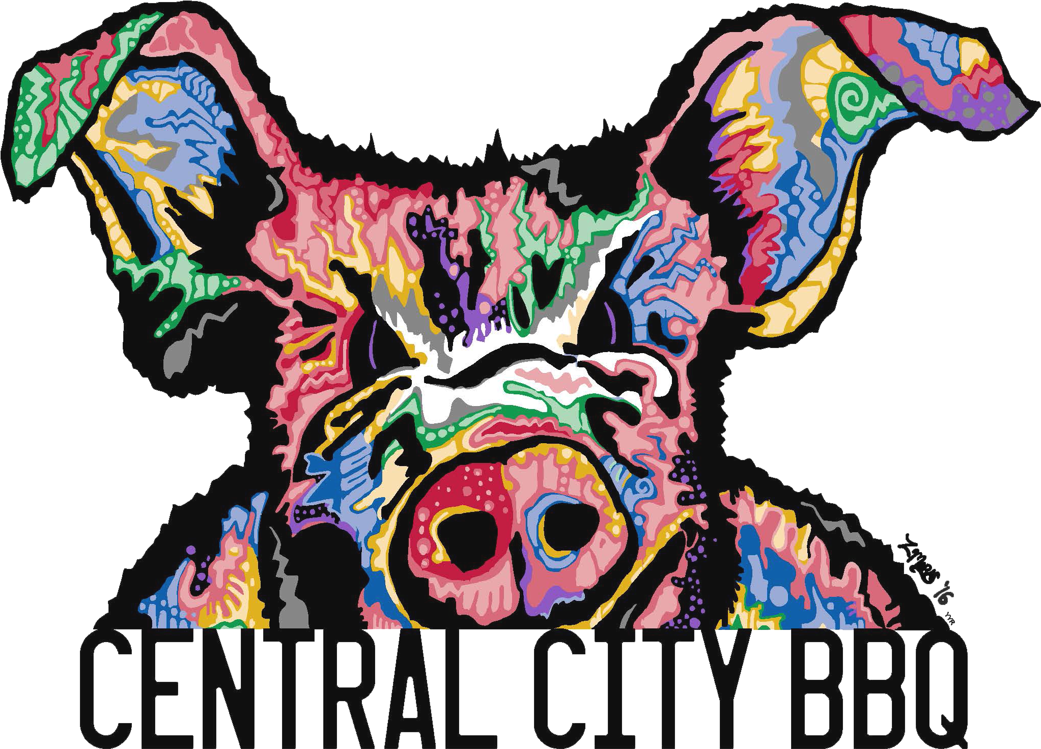 Central City Bbq New Orleans Central City Bbq New Orleans - Central City Bbq (2200x1595), Png Download