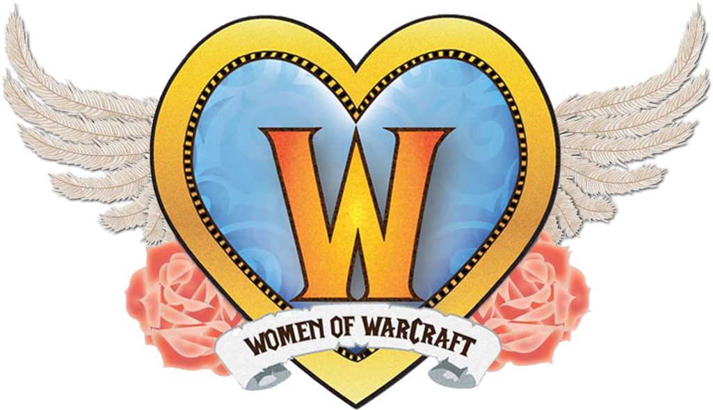 Women Of Warcraft Winged - Emblem (1024x612), Png Download