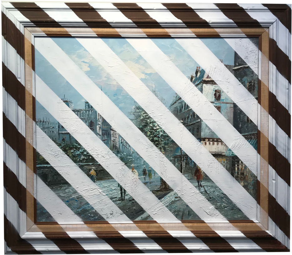 Off White Painting By Tmfa Front April - Quilts Calvin Klein (1000x913), Png Download
