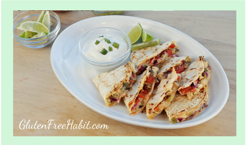 These Gluten Free Chicken Quesadillas Are Super Stuffed - Wrap Roti (1309x606), Png Download