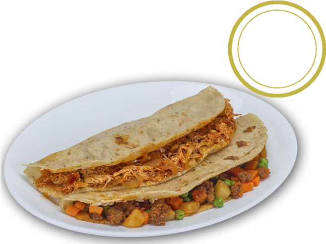 Todas Llevan Queso - Taco (666x500), Png Download