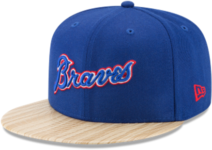 New Era 9fifty Atlanta Braves Topps 1987 Snapback Team - Baseball Cap (819x529), Png Download