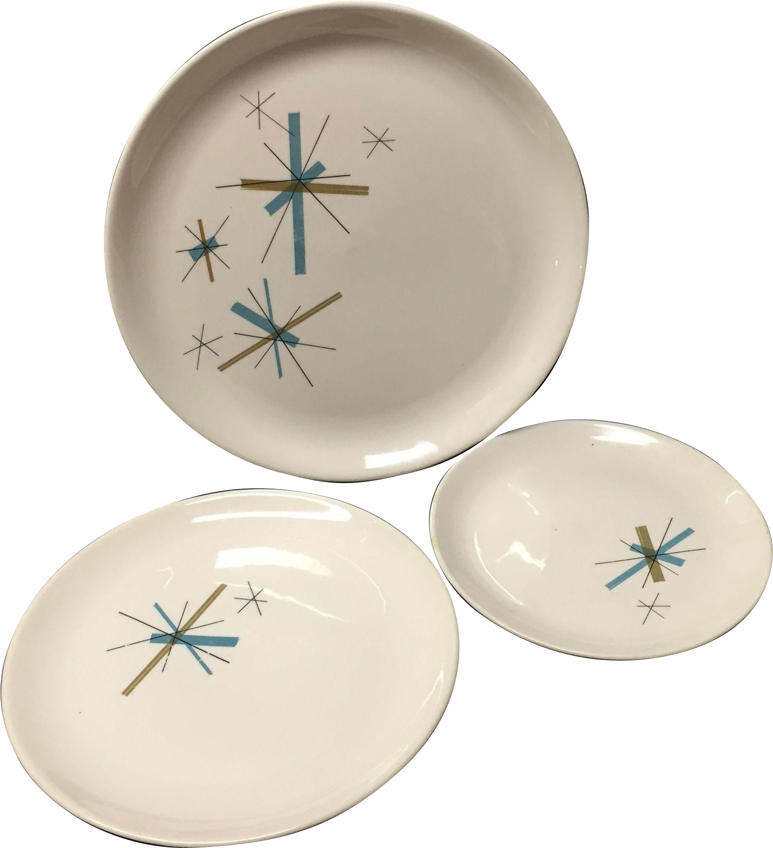 Full Size Of Tableware Dinnerware Sets Antique Dishes - Vintage Atomic Dishes (1672x1672), Png Download