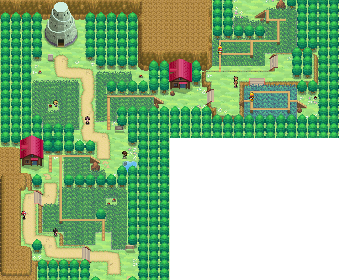 Route 7 Pokemon (1186x980), Png Download