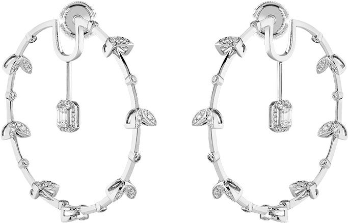 Earrings (1200x1200), Png Download