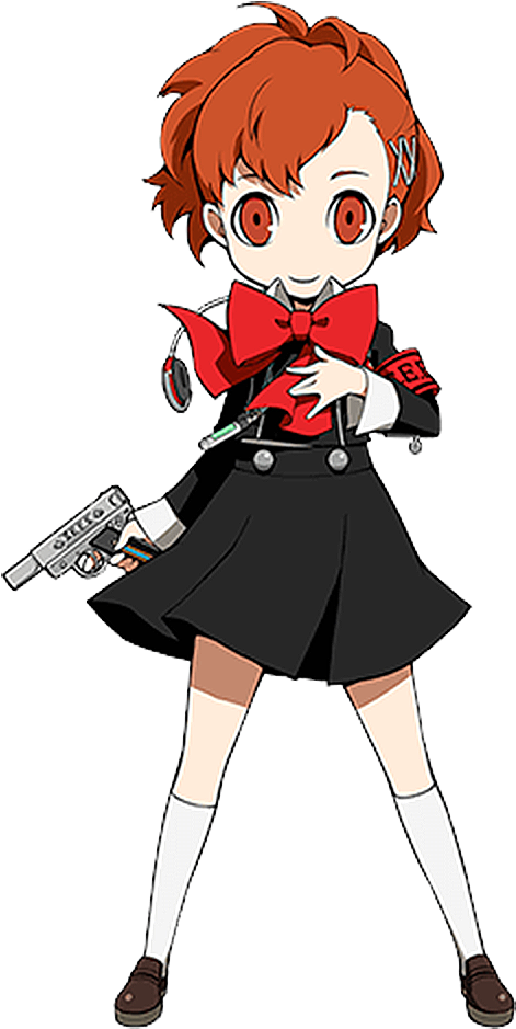 ✦ 琳 @ Finished Kh3 On Twitter - Persona Q2 Character Art (572x1044), Png Download