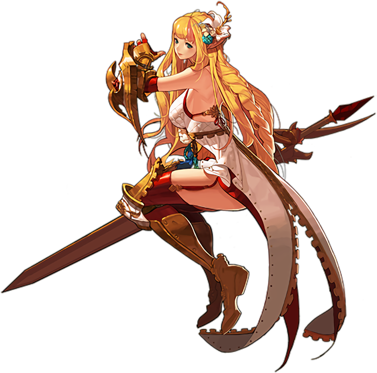 Elven Knight Full Body - Dungeon Fighter Online Knight (800x770), Png Download