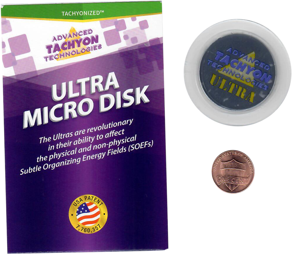 Tachyonized 35mm Ultra Micro-disk - Badge (1100x1100), Png Download