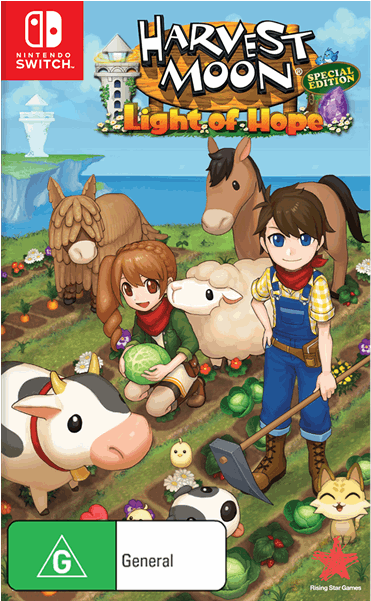Light Of Hope - Nintendo Switch Harvest Moon (600x600), Png Download