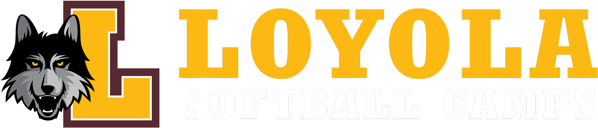 Loyola University Chicago - Loyola Ramblers (2000x478), Png Download