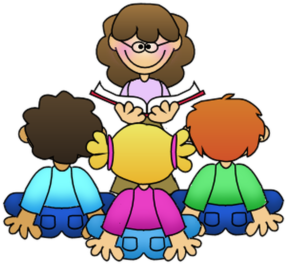 Family Reading And Pajama Night - Teacher Reading Clip Art (930x880), Png Download