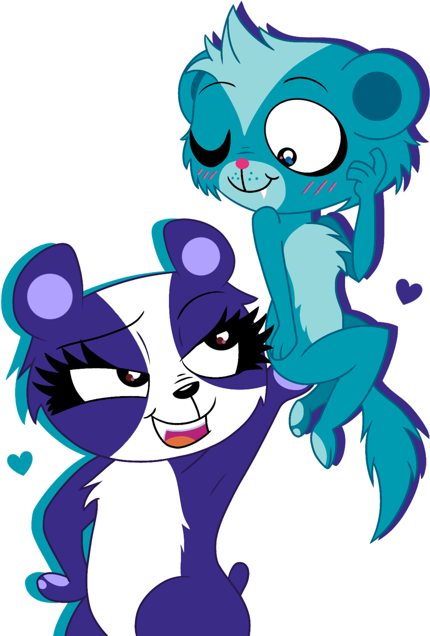 Littlest Pet Shop Sunil X Penny Ling (897x1280), Png Download