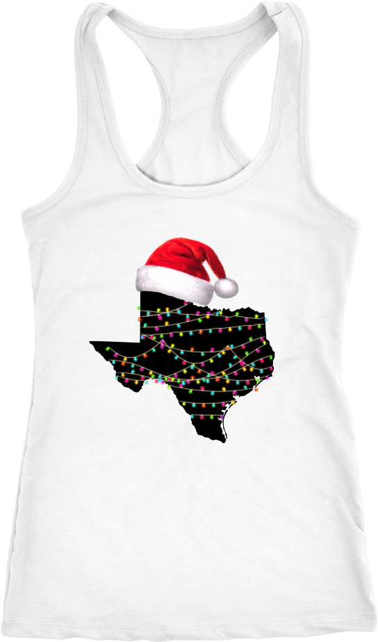Texas Map Light - Active Tank (1024x1024), Png Download