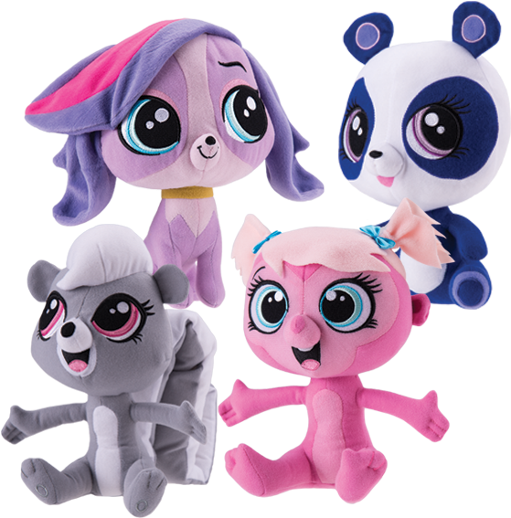 Littlest Pet Shop Stuffed Toy (600x581), Png Download