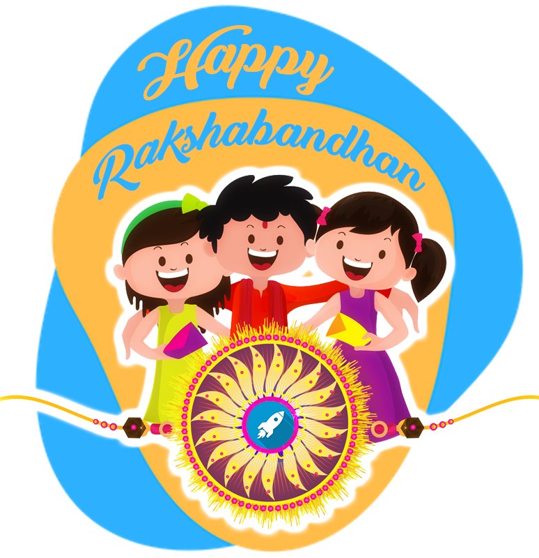 Happy Rakshabandhan - Raksha Bandhan (774x800), Png Download