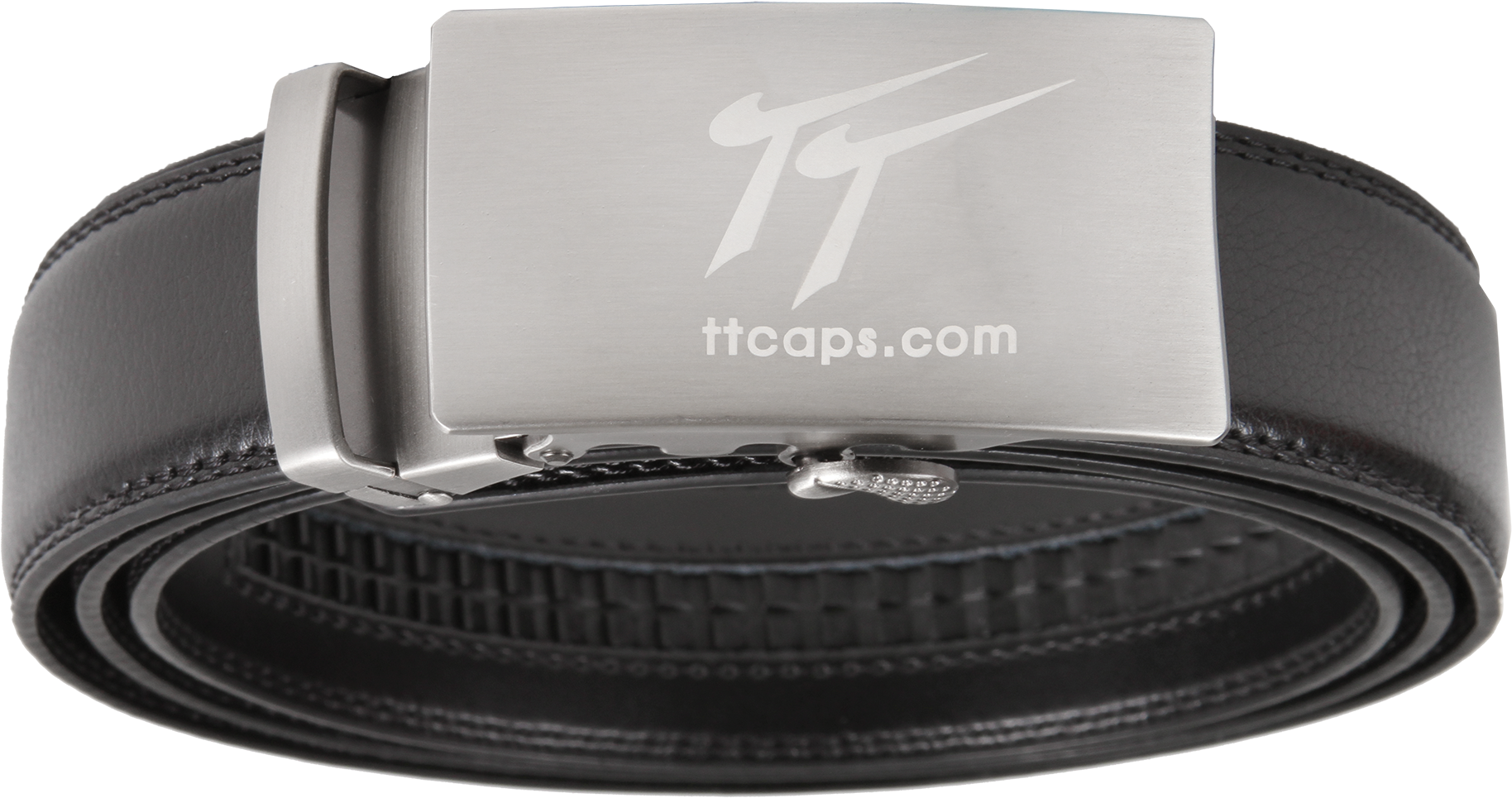 Town Talk Etched No Hole Rachet Belt Town Talk Headwear (1865x1000), Png Download