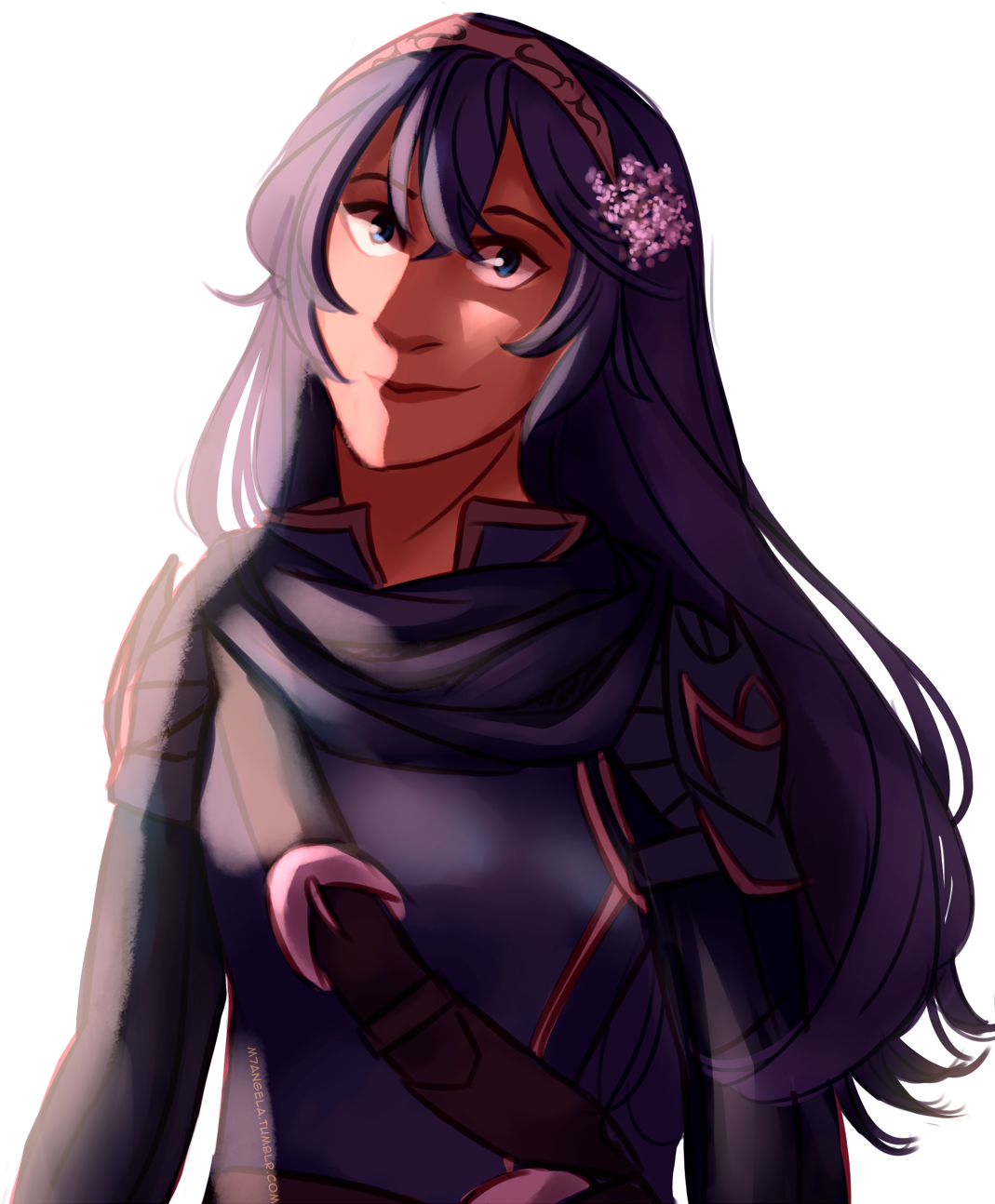 Lucina From Fire Emblem, Commission For Ladyrinlyn - Cartoon (1200x1409), Png Download