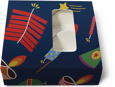 Chocolateboxfor4 Crackers - Paper (600x600), Png Download