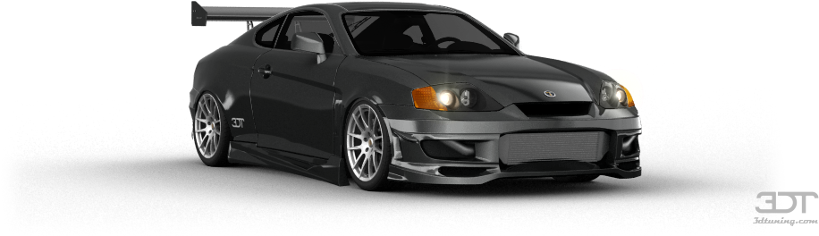 Hyundai Tuscani Elisa Coupe 2003 Tuning - Toyota Paseo (1004x373), Png Download