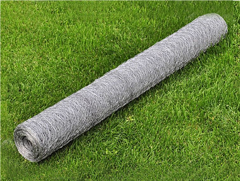 Hexagonal Mesh Fencing Wires Roll 45mx1m - Chain-link Fencing (1000x800), Png Download