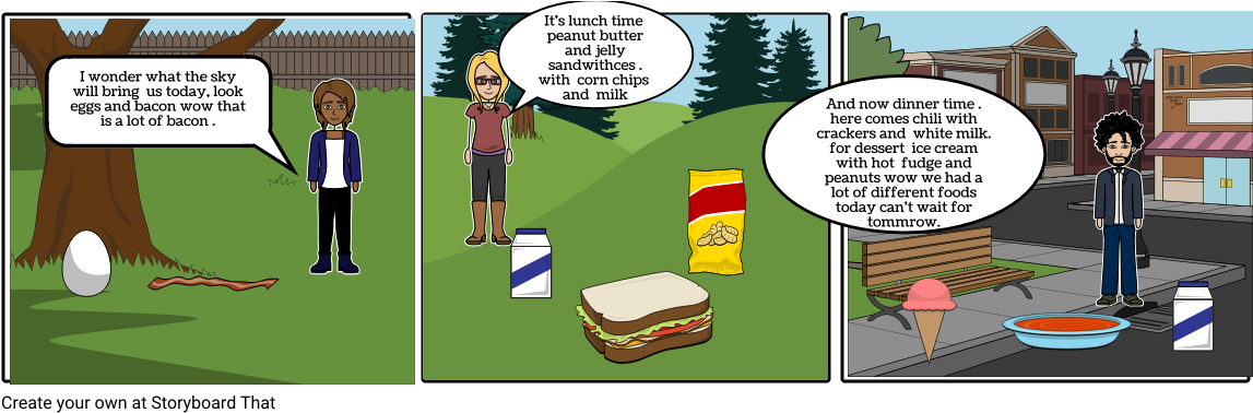 Weather Story - Comics (1164x385), Png Download