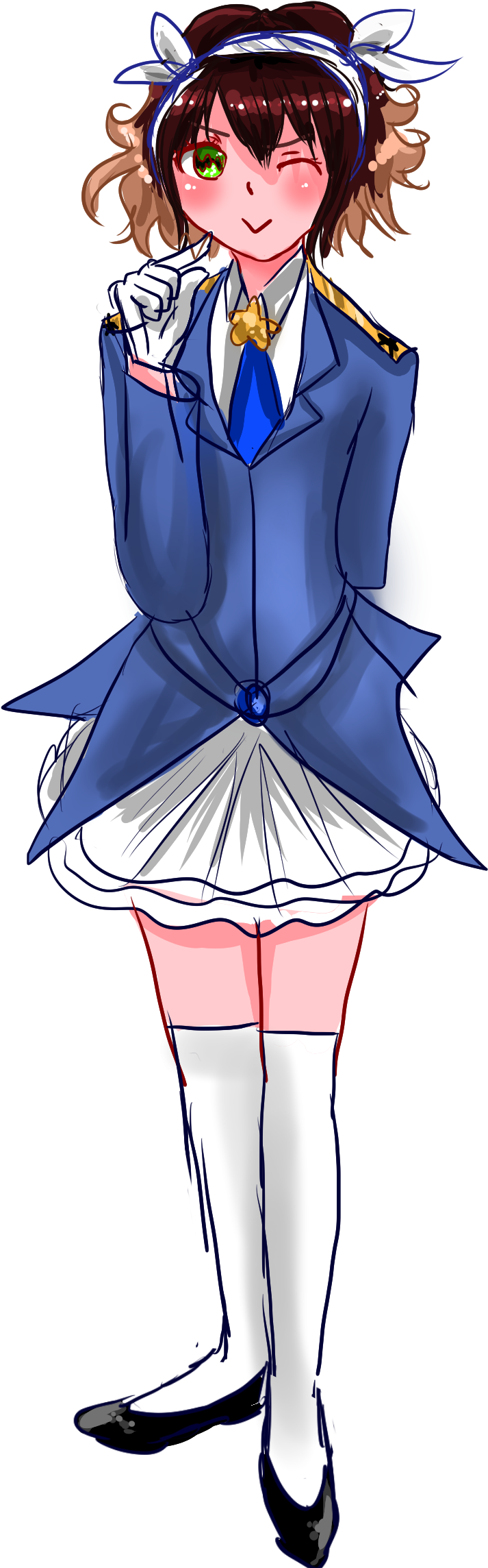 Haruhi - Fashion Illustration (797x2530), Png Download