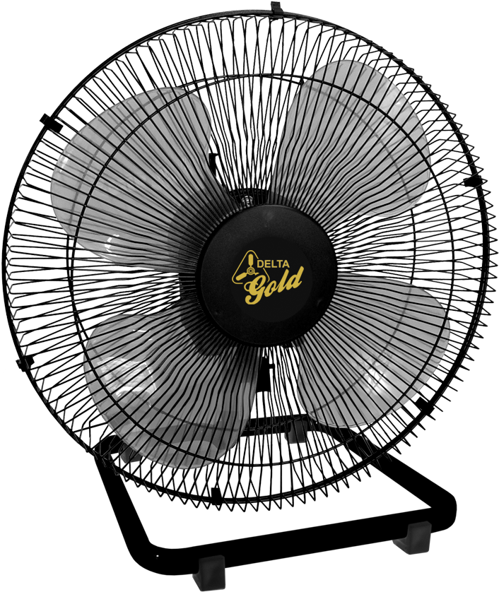 Linha Gold 50cm Aco Mesa Preto - Ventilador Delta Premium De Mesa (1109x864), Png Download