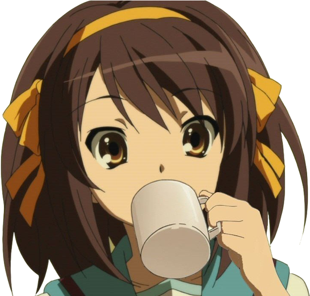 Lien Direct, 2017/22/1496169619-sdfff - Suzumiya Haruhi Cute (796x597), Png Download