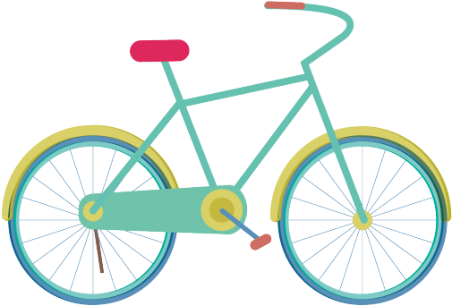 Download Bike Cartoon - Giant Escape 2 2017 PNG Image with No Background -  