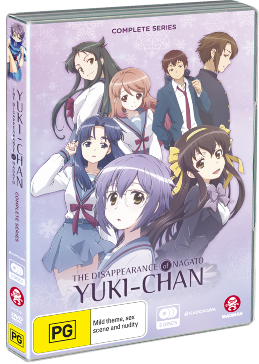 The Disappearance Of Nagato Yuki-chan Complete Series - Disappearance Of Nagato Yuki Chan (516x724), Png Download