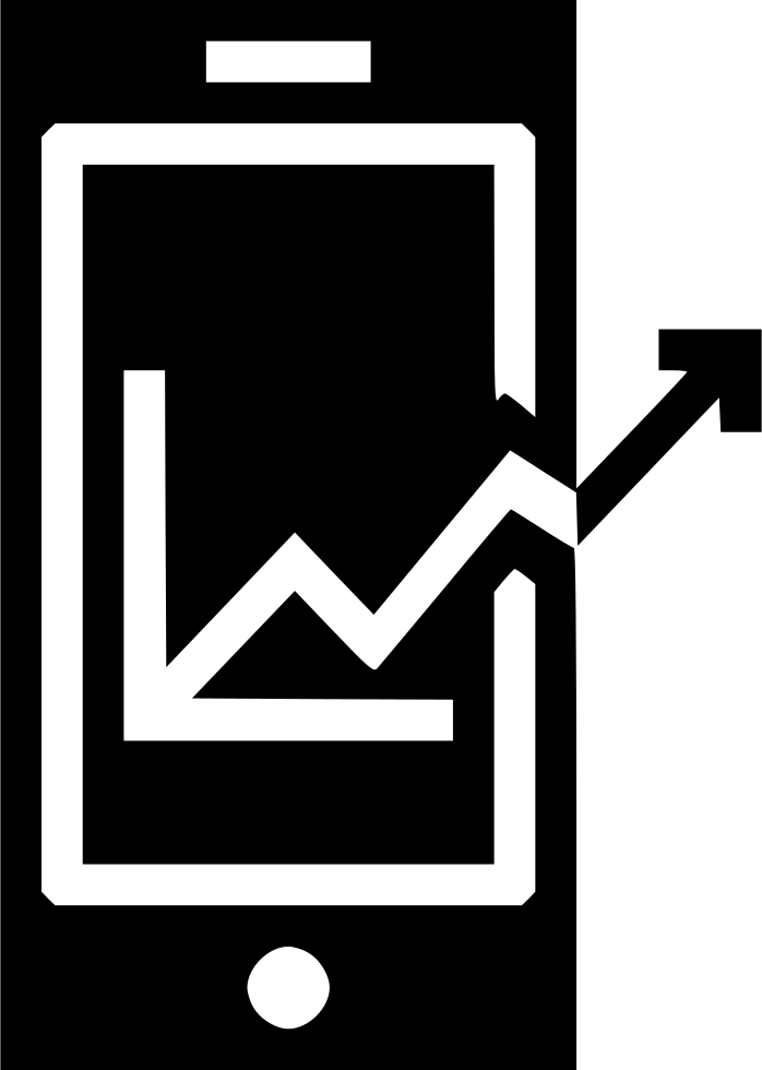 Mobile Marketing Growth Chart (698x980), Png Download