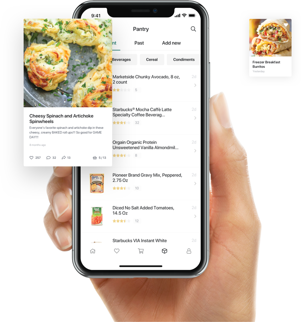 Cooklist Intro@2x - Iphone (1800x1426), Png Download