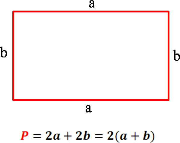 Perimeter Of A Rectangle - Number (660x523), Png Download