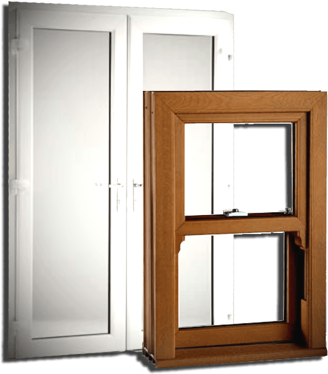 Pvc Composite To Timber, And Aluminium Clad Timber - Door (741x770), Png Download