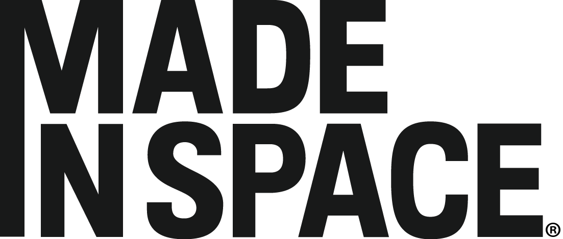 Made In Space Logo (1103x469), Png Download