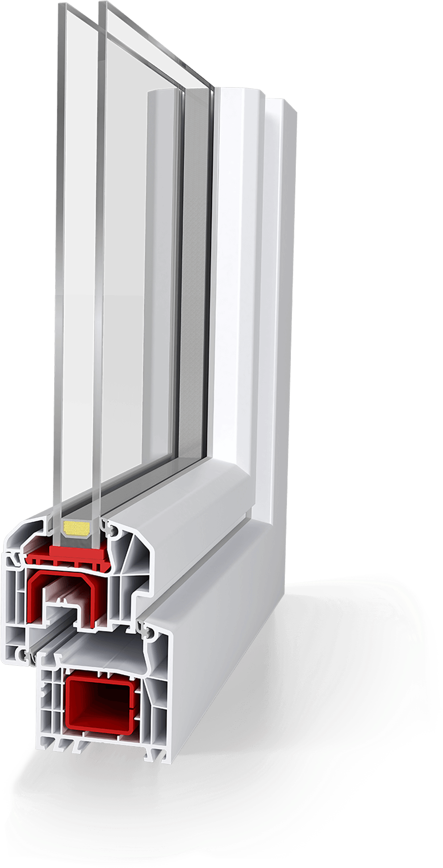 Ideal - Aile De Recouvrement Fenetre (1343x1974), Png Download