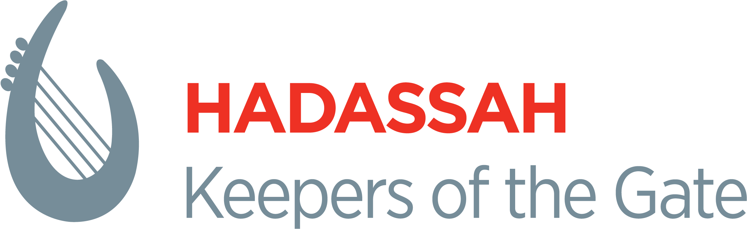 Hadassah's Keepers Of The Gate Annual Giving Campaign - Circle (2492x797), Png Download