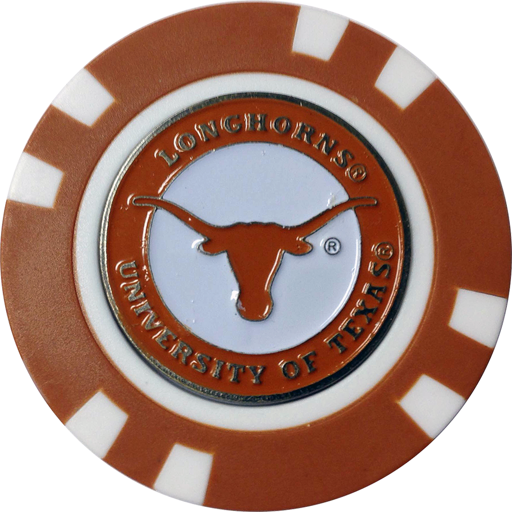 Golf Ball Markers College University Of Texas - Texas Longhorn (1000x1000), Png Download