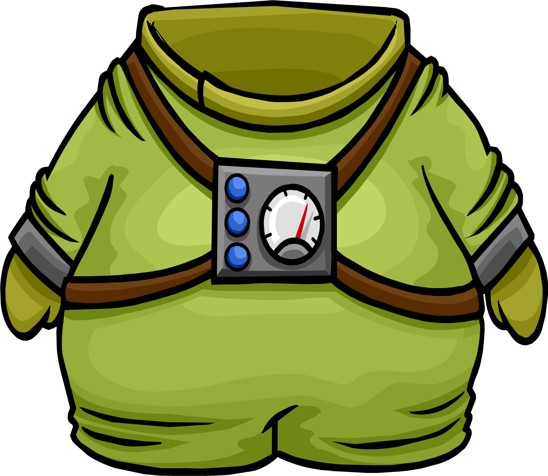 Divers Suit - Club Penguin Diver Suit (1889x1639), Png Download