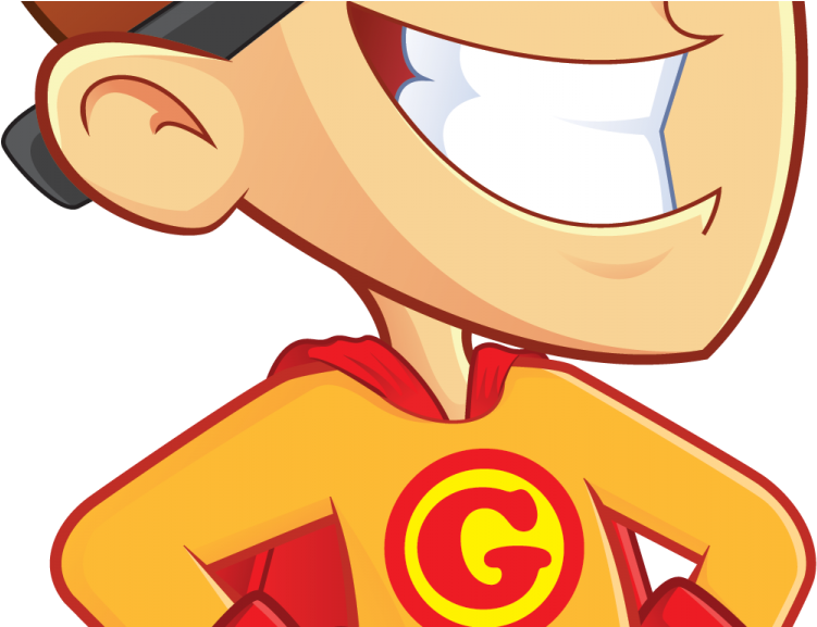 Svg Free Stock Index Of Wp Content Uploads - Nerd Superhero (1024x576), Png Download