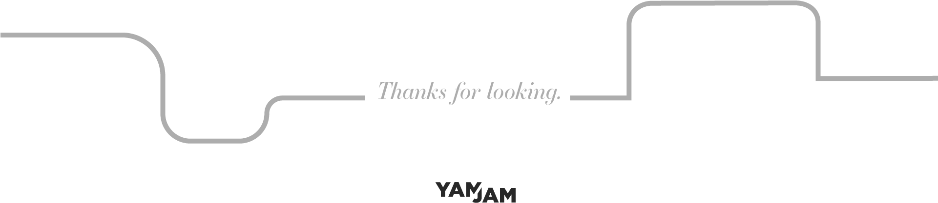 Thanks One More Time - Monochrome (1920x556), Png Download