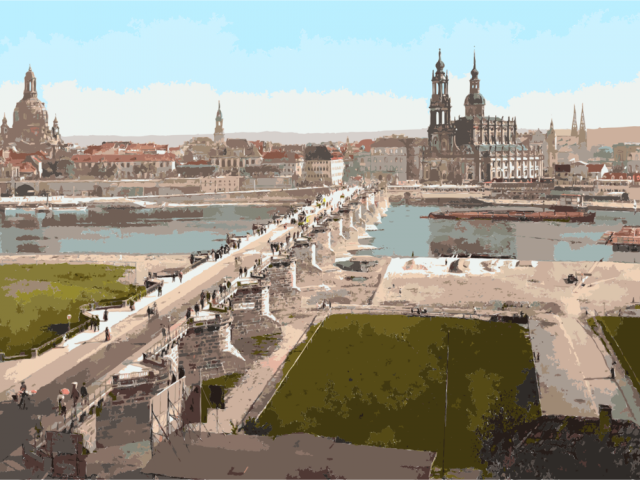 Bomb Clipart Destroyed World - Dresden Altstadt (640x480), Png Download