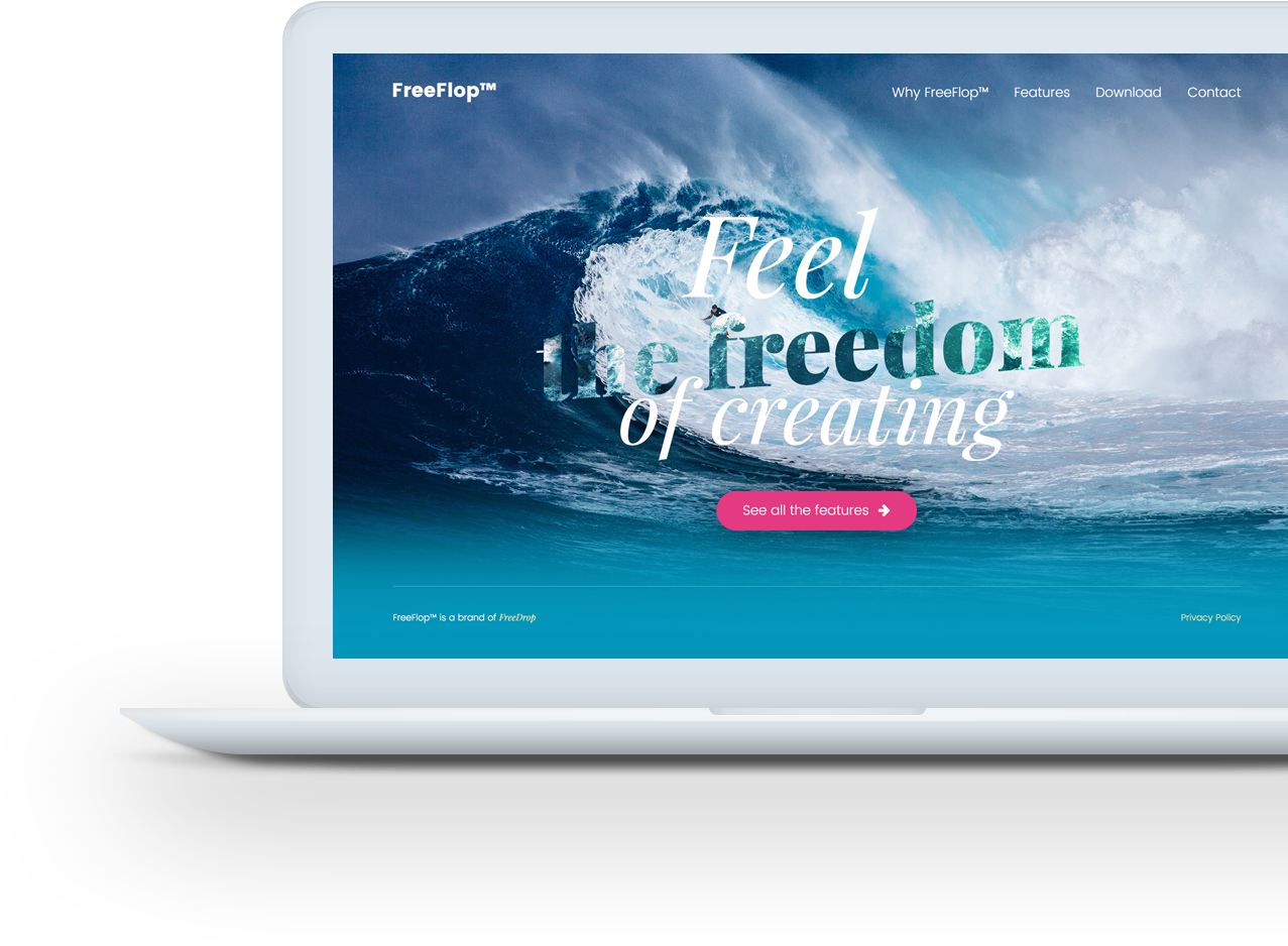 Ready To Stand Out Get In Touch - Minimal Laptop Mockup (2000x1400), Png Download