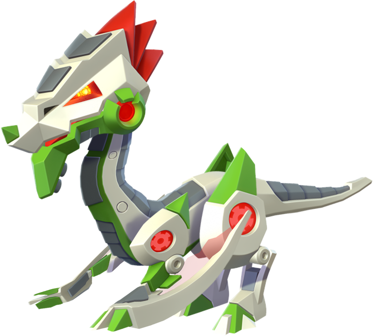Robotic Dragon Transparent Background Png - Dragones De Dragon Mania Legends (1216x1094), Png Download