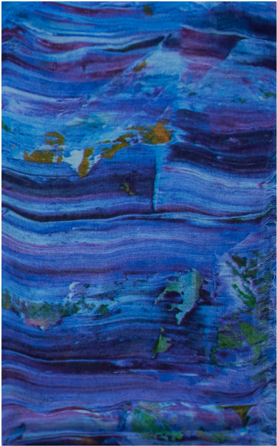 Blue Splatter - Painting (1200x1598), Png Download