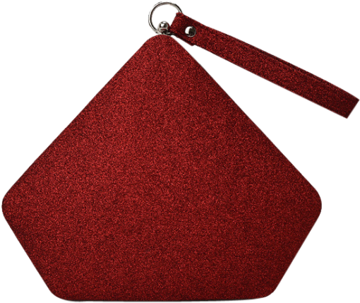 Glitter Geometric Sequin Evening Bag - Coin Purse (558x744), Png Download