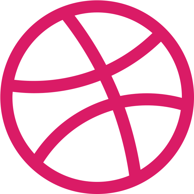 Download - Dribbble Icon Png (1024x1024), Png Download