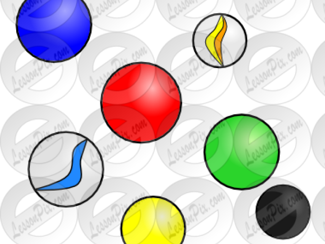 Marbles Clipart Red Sphere - Circle (640x480), Png Download
