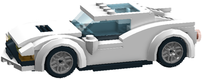 Lego Land Classy Sport Gt - Sports Car (1280x666), Png Download