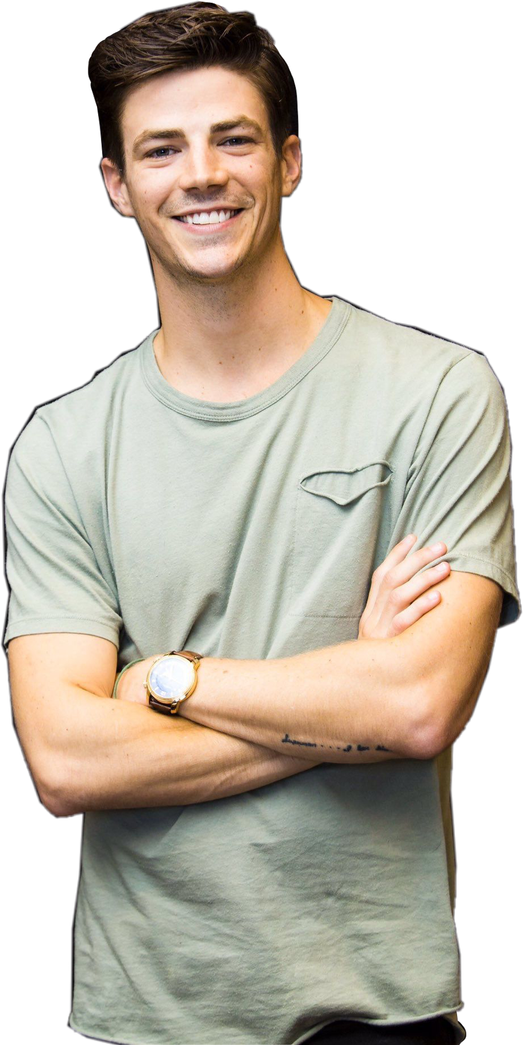 Grantgustin Sticker - Grant Gustin Wallpaper Hd (1024x2045), Png Download